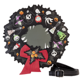 Loungefly Nightmare Before Christmas - Wreath String Lights Glow Crossbody